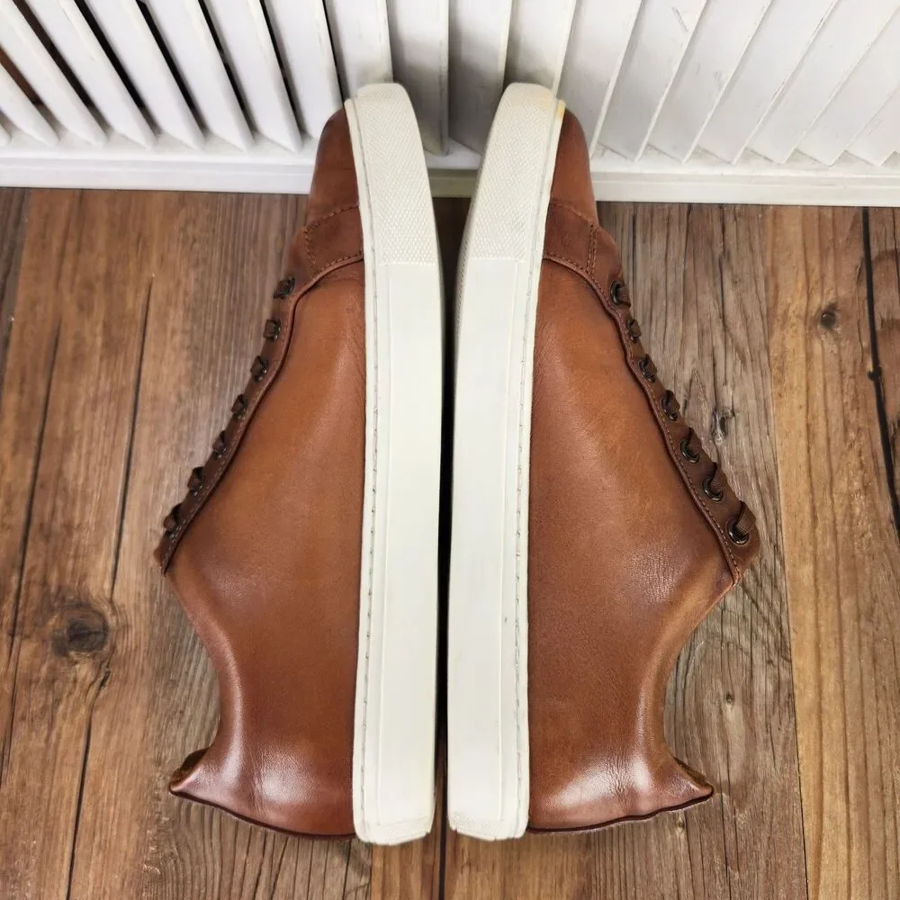 Thursday Boot Company Premier Low Top Sneakers Mens Size 9.5 Brown Leather Shoes